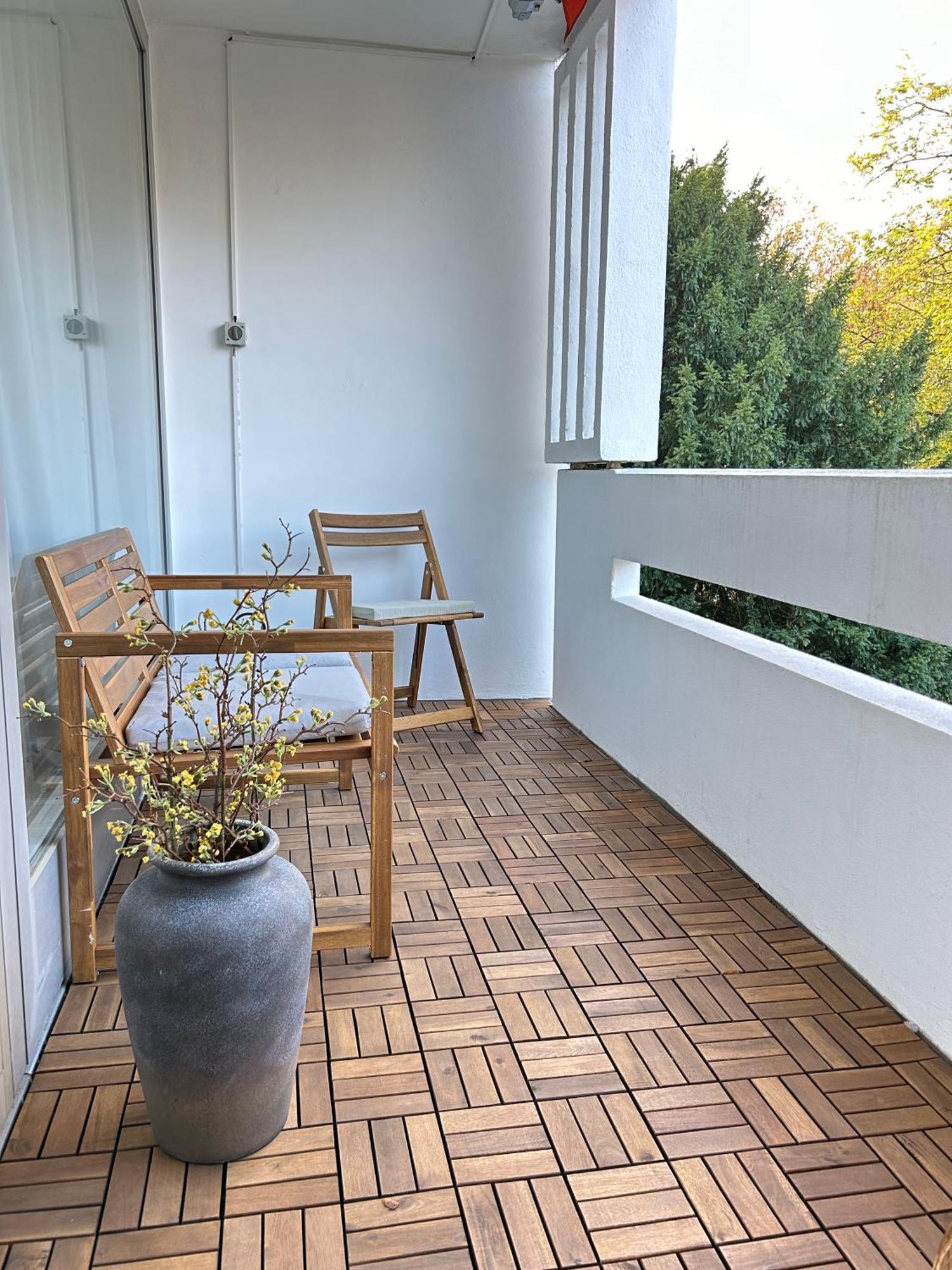 Modernes Designer-Apartment Fuer 7 Gaeste - 80Qm In Zentraler Lage, Self-Check-In 卡尔斯鲁厄 外观 照片